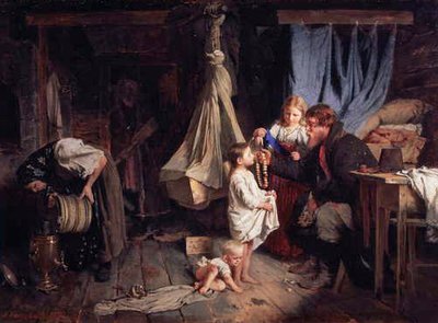 Ritorno dalla Città, 1870 da Aleksei Ivanovich Korzukhin