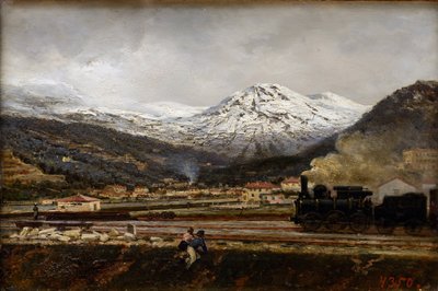 Paesaggio montano da Aleksei Petrovich Bogolyubov
