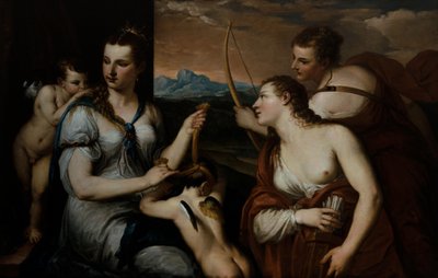 Venere benda Cupido da Alessandro (1588 1648) Varotari