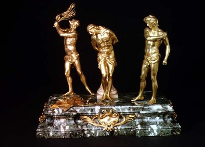 Flagellazione di Cristo, metà del XVII secolo (bronzo dorato) da Alessandro Algardi