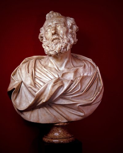 Busti in marmo di San Pietro e San Paolo da Alessandro Algardi