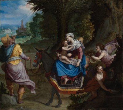 La fuga in Egitto da Alessandro Allori