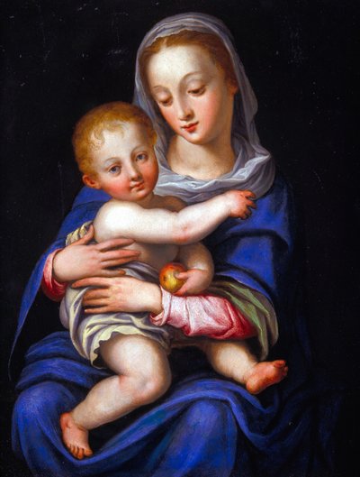 Madonna e Bambino da Alessandro Allori