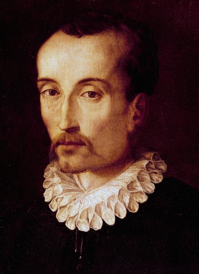 Ritratto di Torquato Tasso da Alessandro Allori