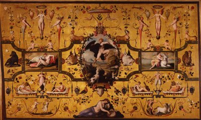 Spalliera con gli amori di Giove, 1572 da Alessandro Allori