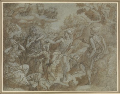 Il giudizio di Paride, 1583 da Alessandro Allori
