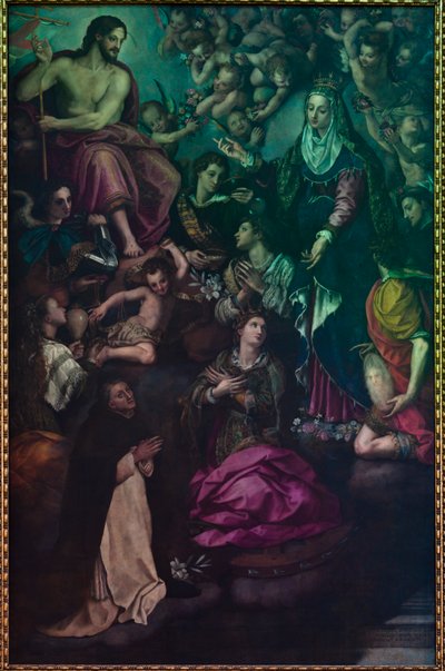 La visione di San Giacinto da Alessandro Allori
