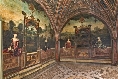 Piccola stanza delle nobildonne da Alessandro Bonvicino Moretto