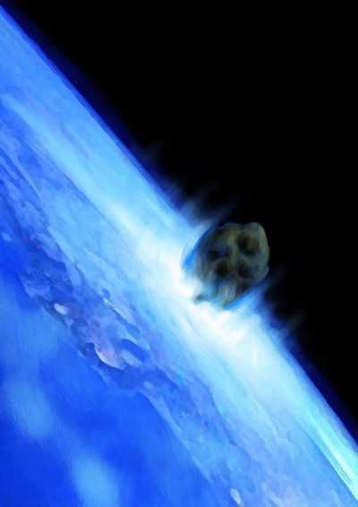 Un asteroide precipita verso la Terra, la fine del mondo da Alessandro Lonati