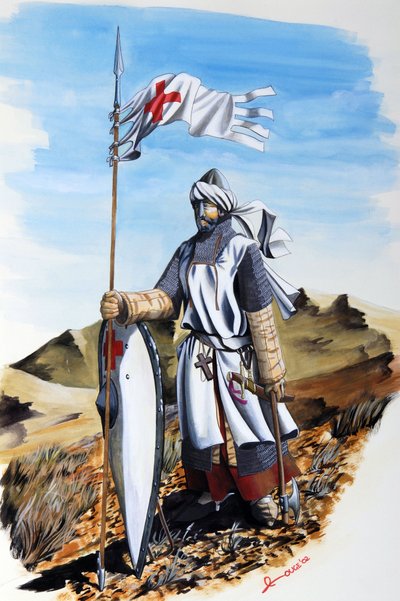 Crociate: un cavaliere dell