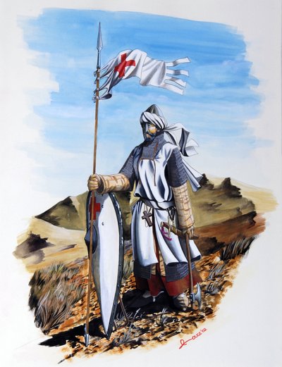Crociate: un cavaliere dell