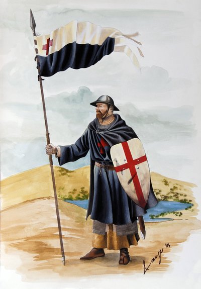 Crociate: un cavaliere dell