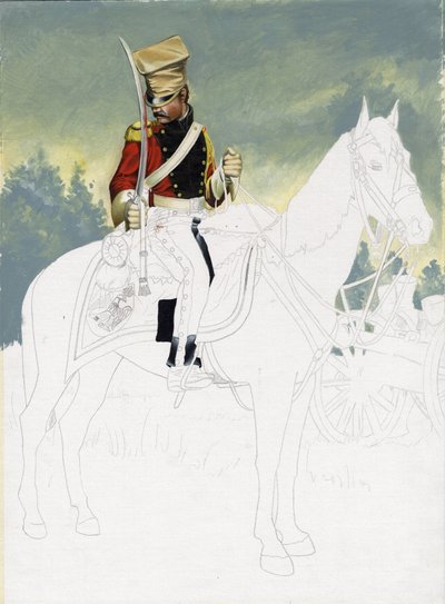 Primo Impero (1804-1814 e 1815): soldato della cavalleria leggera del grande esercito napoleonico francese (incompiuto) da Alessandro Lonati
