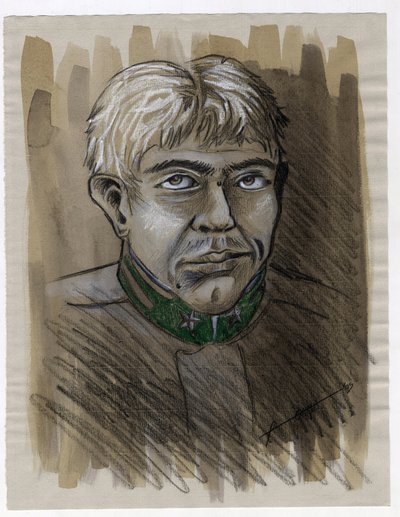 Prima Guerra Mondiale 1914-1918: ritratto di un giovane cacciatore alpino dell