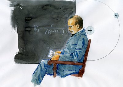 Max Planck, fisico tedesco (1868-1947) da Alessandro Lonati