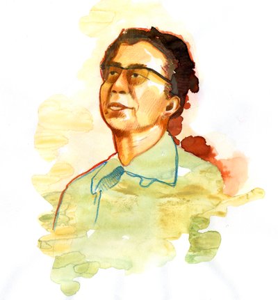 Ritratto di Jiang Qing da Alessandro Lonati