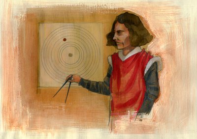 Ritratto di Niccolò Copernico da Alessandro Lonati