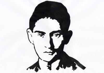 Ritratto dello scrittore Franz Kafka (1883-1924) da Alessandro Lonati