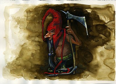 Rappresentazione di un Cappello Rosso da Alessandro Lonati