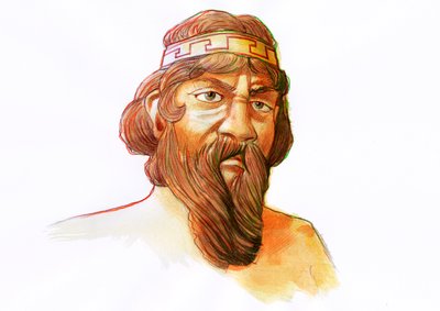Rappresentazione della divinità Pallas da Alessandro Lonati