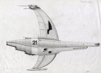 Illustrazione di fantascienza: astronave per la conquista dello spazio o dell