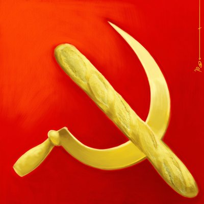 La falce e la bacchetta. Allegoria del Comunismo in Francia. 2010 da Alessandro Lonati