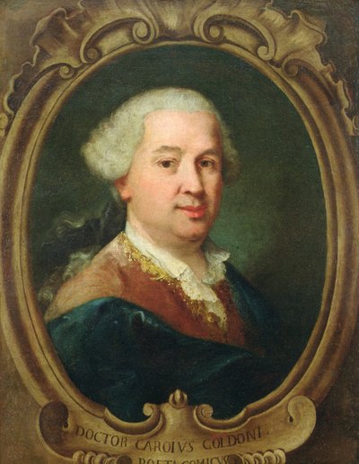 Ritratto di Carlo Goldoni da Alessandro Longhi