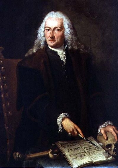 Ritratto di Giuseppe Pellegrini da Alessandro Longhi
