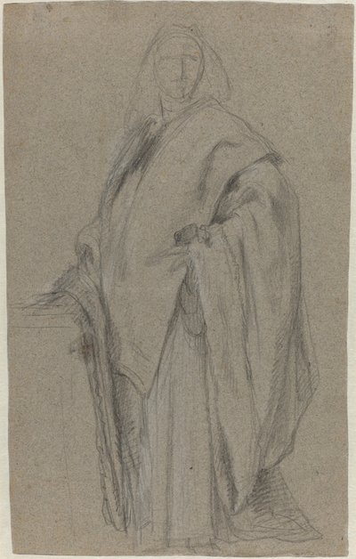 Ritratto di un procuratore [verso] da Alessandro Longhi or Pietro Longhi