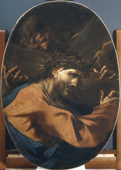Cristo che porta la croce da Alessandro Magnasco