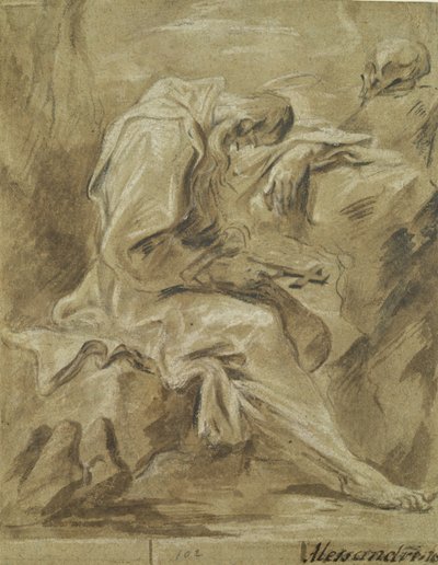 Eremita da Alessandro Magnasco