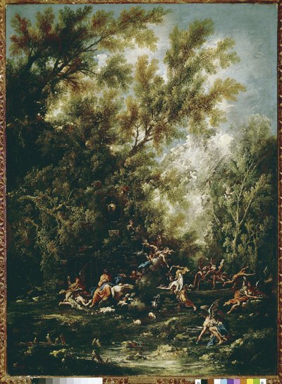 Gesù servito dagli angeli da Alessandro Magnasco