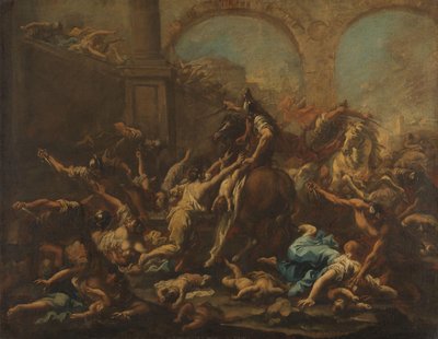 Massacro degli innocenti da Alessandro Magnasco