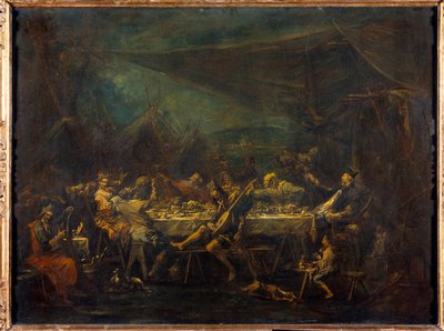 Pasto di zingari da Alessandro Magnasco