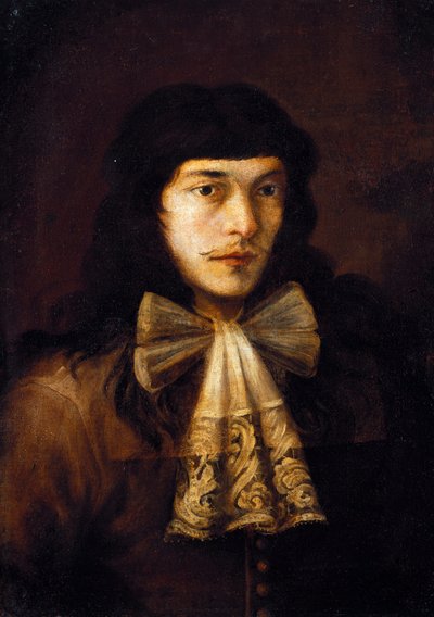 Autoritratto da giovane da Alessandro Magnasco
