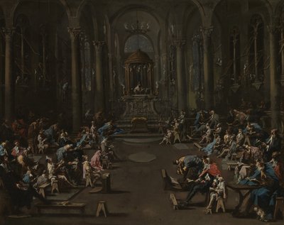 La sinagoga da Alessandro Magnasco