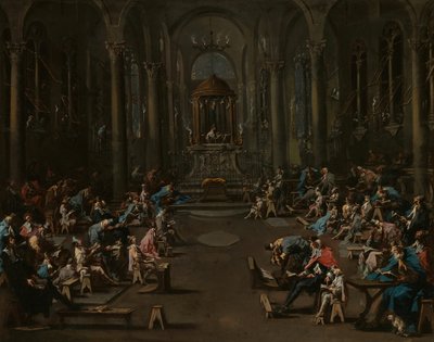 La Sinagoga da Alessandro Magnasco