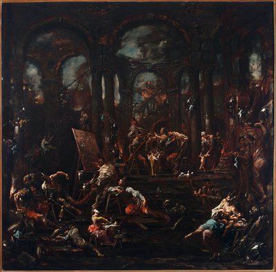 Il pittore mendicante da Alessandro Magnasco