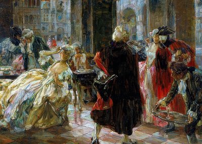 Il Caffè Florian nel XVIII secolo da Alessandro Milesi