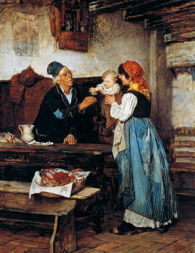 Nonno che offre da Alessandro Milesi