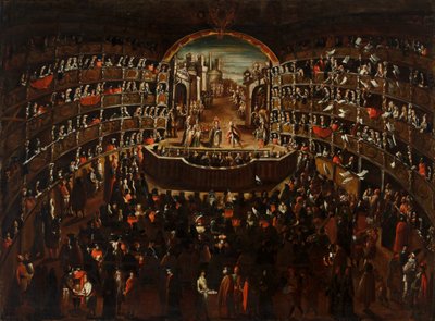 Il Teatro, con una scena dell