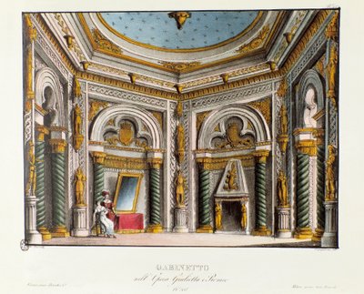 Appartamenti privati di Giulietta Scenografia per la rappresentazione al Teatro Carcano nel 1829 dell