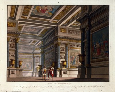 Scenografia di Alessandro Sanquirico (1777-1849) per 