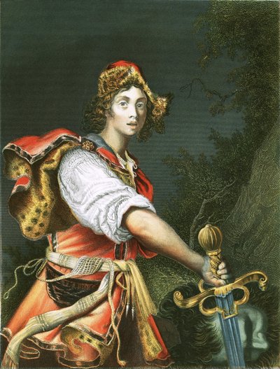 Davide con la testa di Golia da Alessandro Turchi
