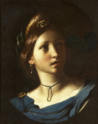 Ritratto di una giovane donna da Alessandro Turchi