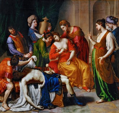 La morte di Cleopatra da Alessandro Turchi