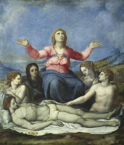 Compianto sul Cristo morto da Alessandro attr. to Allori