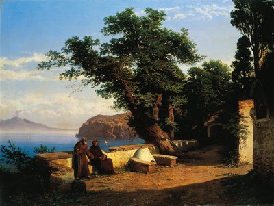 Davanti al convento da Alessandro la Volpe