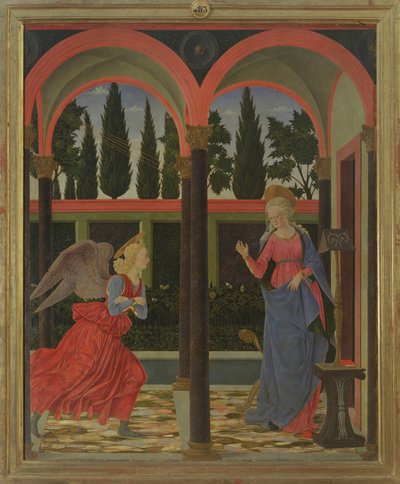 Annunciazione da Alessio Baldovinetti