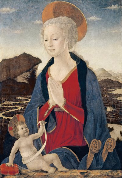 Madonna con Bambino da Alessio Baldovinetti